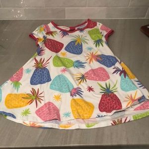 Girls pineapple dress